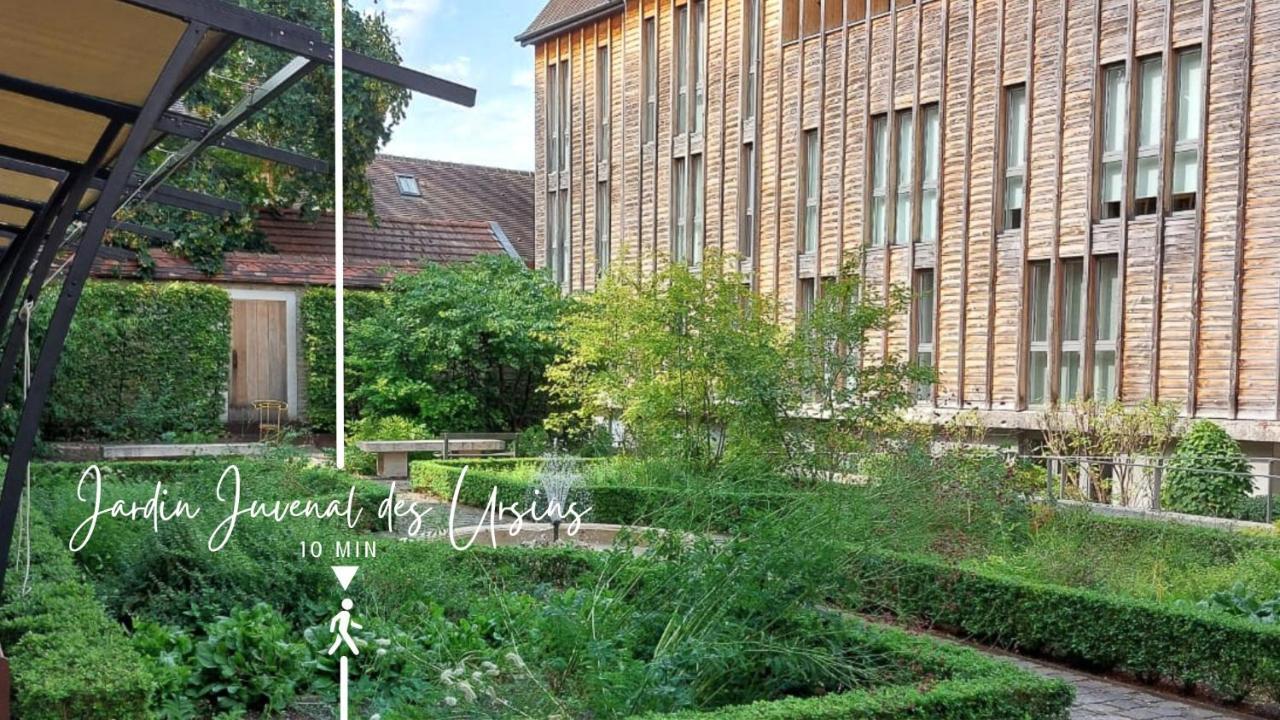 Вилла Le Cordelier - Jardin En Plein Centre - Quais De Seine Труа Экстерьер фото