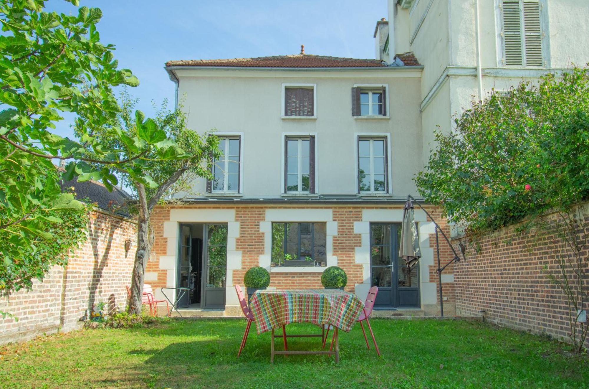 Вилла Le Cordelier - Jardin En Plein Centre - Quais De Seine Труа Экстерьер фото